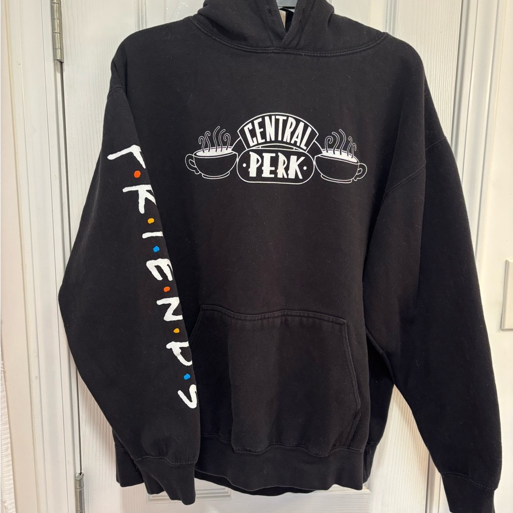 FRIENDS Black Sweatshirt Classic Pullover Style